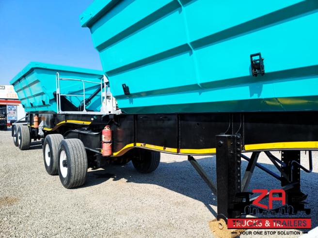 2021 SA TRUCK BODIES 25 CUBE SIDE TIPPER TRAILER #53115